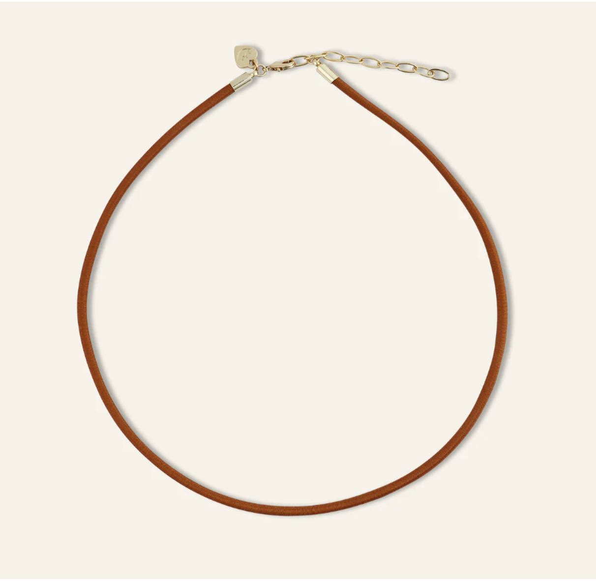 Fortuna Horseshoe Cord Necklace