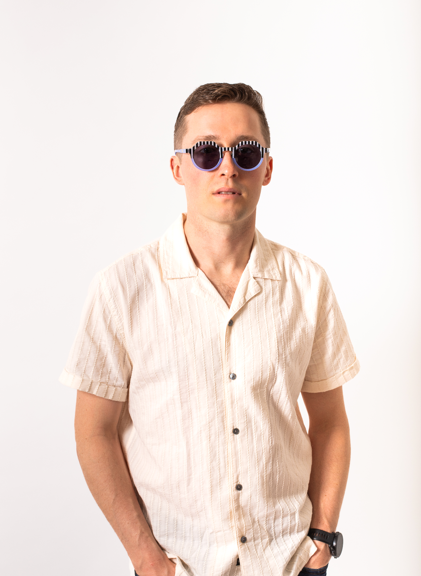 SARDINE - Georgie - Pool Boy Blues Sunglasses