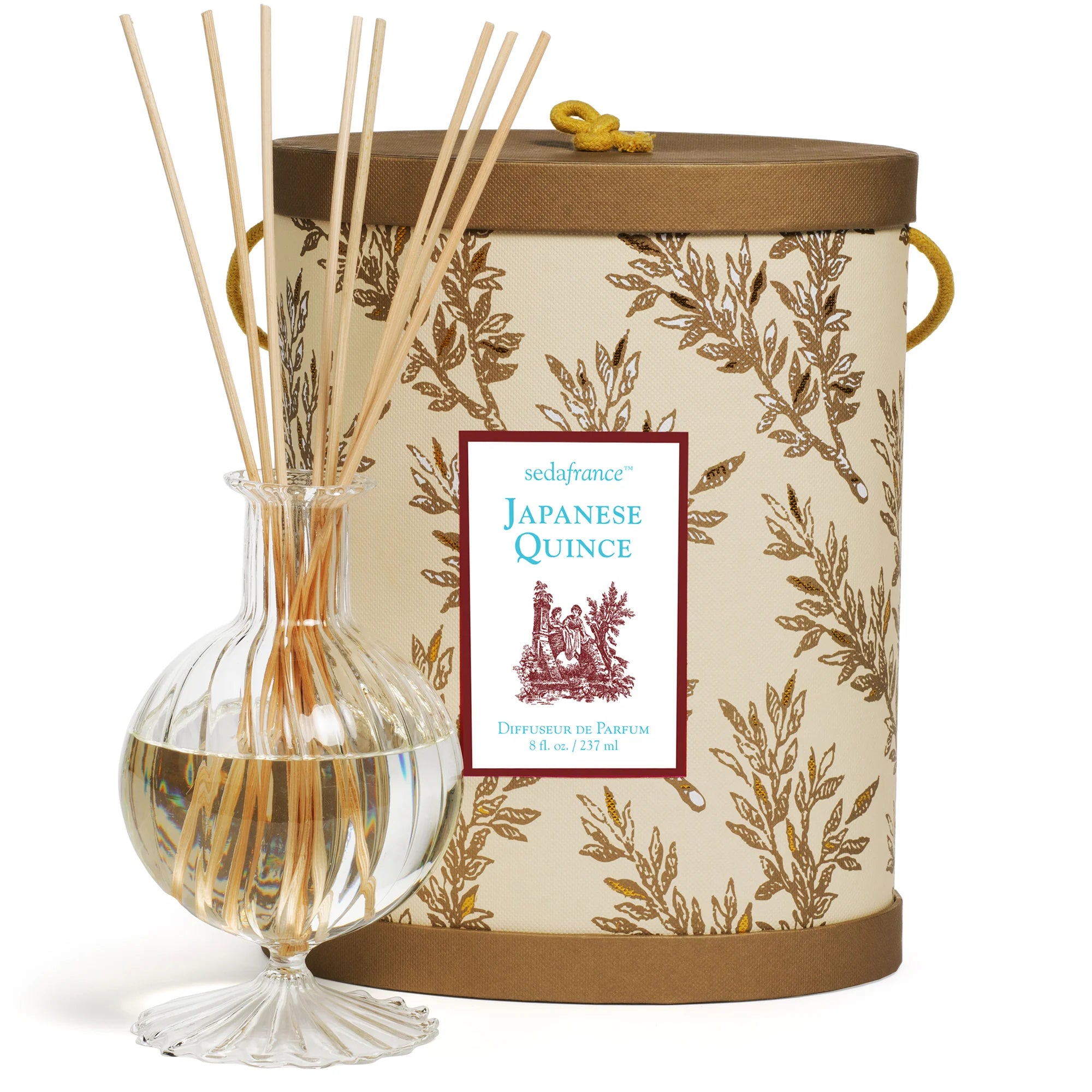 Japanese Quince Classic Toile Diffuser Set