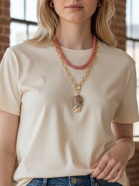 Tidekeeper Shell Pendant