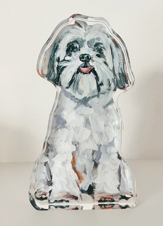 Dog Acrylic Block