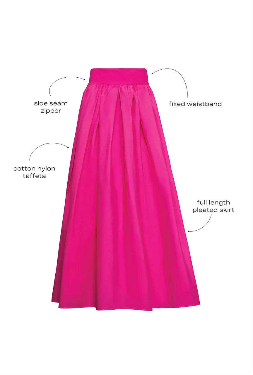 Avenue Skirt in Fuchsia