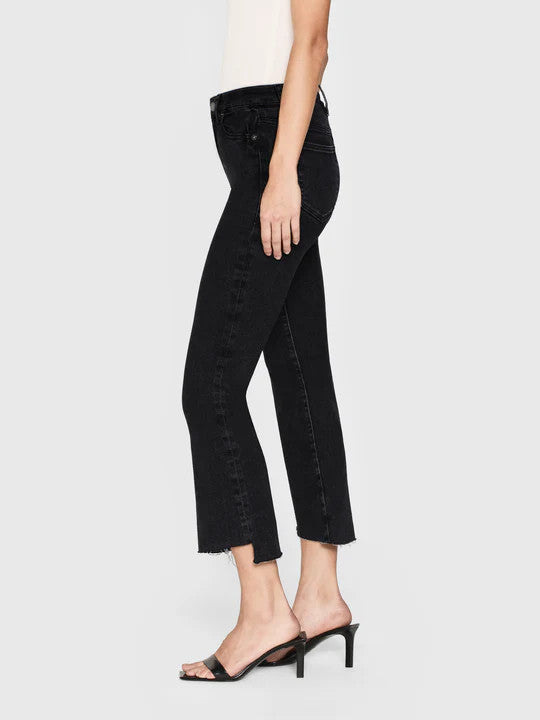 Le Crop Mini Boot in Radio Cascade Hem