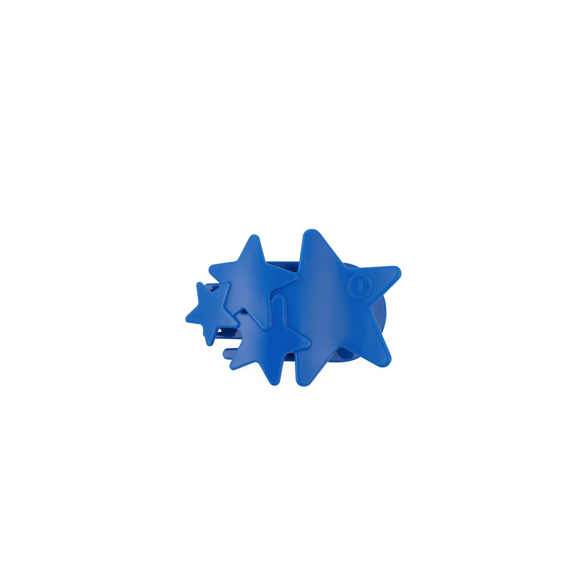 Flat Hair Clip | Tiny | Blue Shooting Star