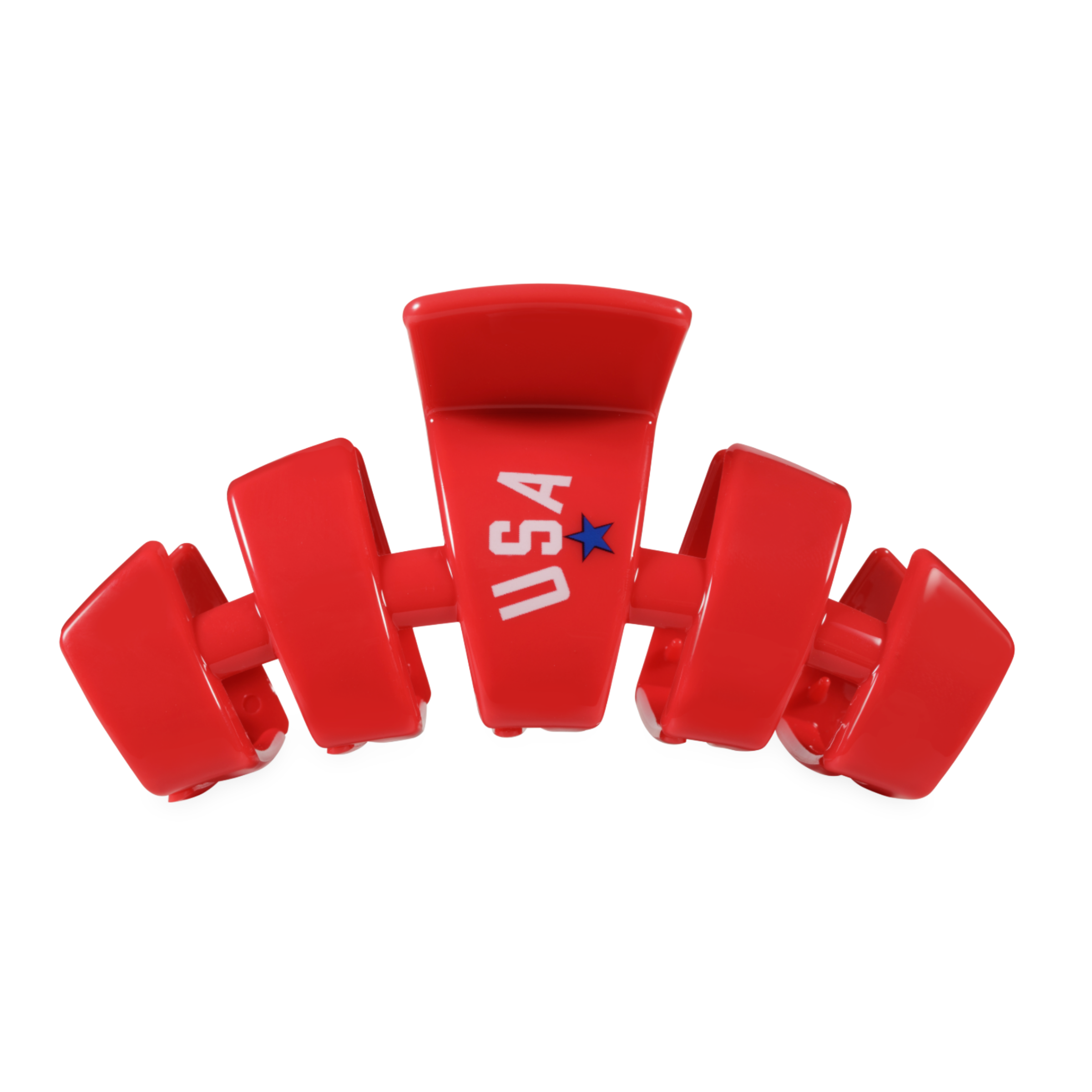 Classic Hair Clip | Large | USA Red