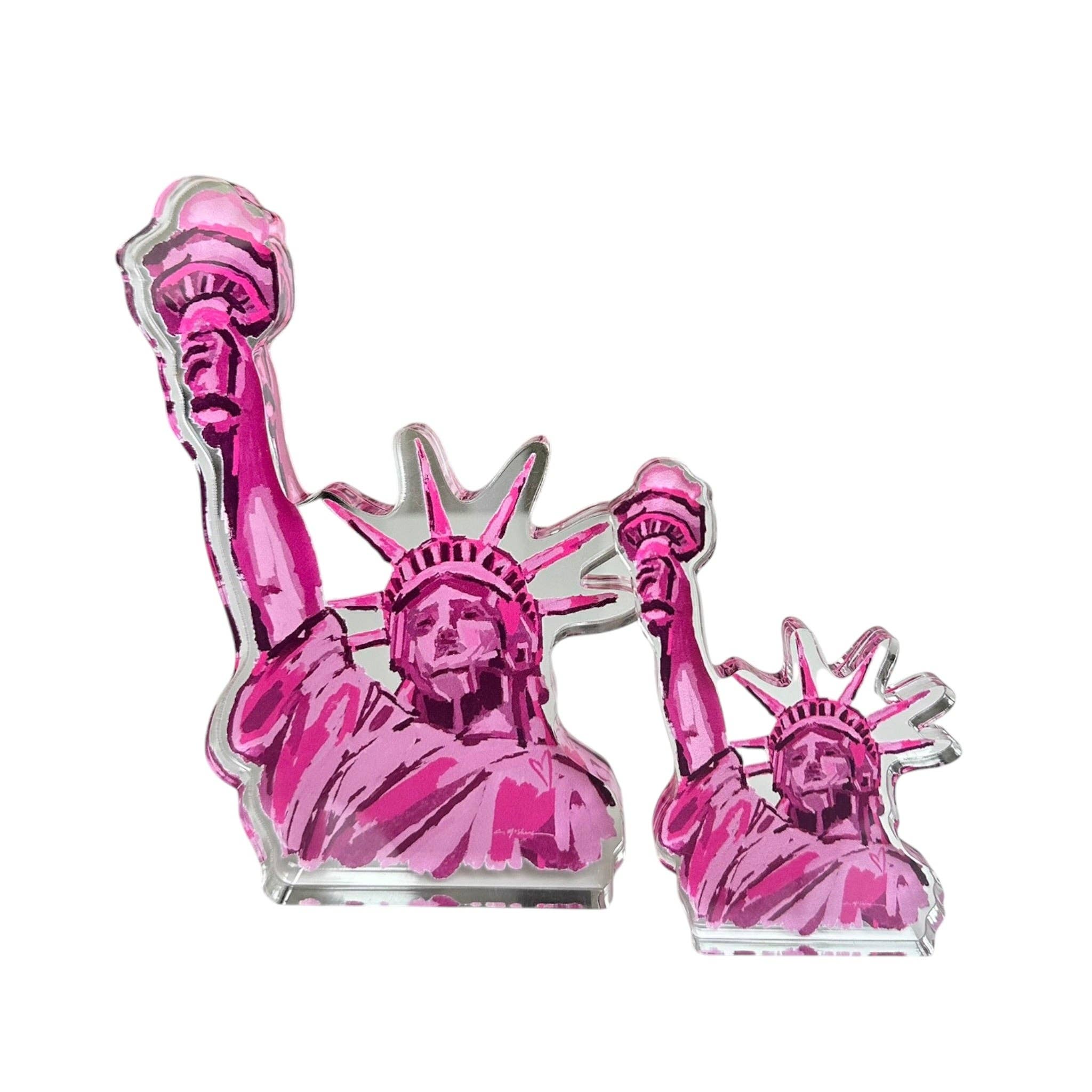 Liberty Love Statue of Liberty Acrylic Tabletop Art