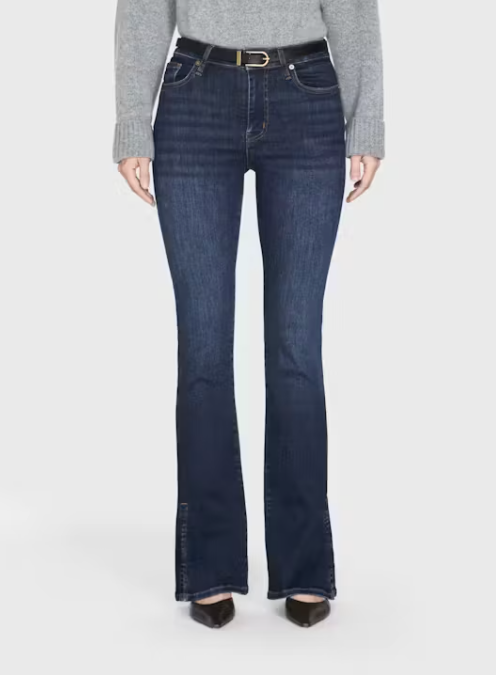 Le Mini Boot Outseam Slit in Moonflower