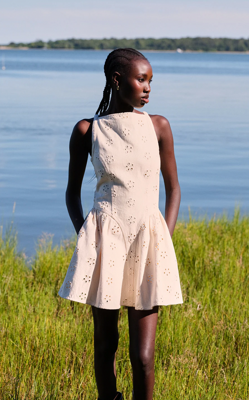 May Dress in Creme