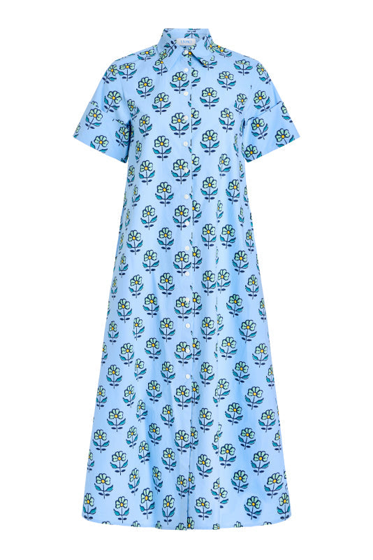 Gibbons Dress, Orchid Sprigs