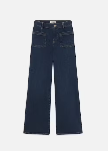 Le Slim Palazzo Bardot Pocket in Cursive