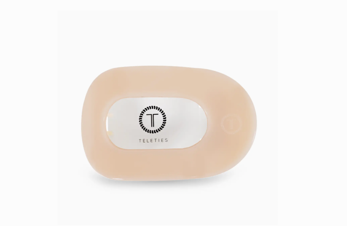 Round Flat Hair Clip - Medium