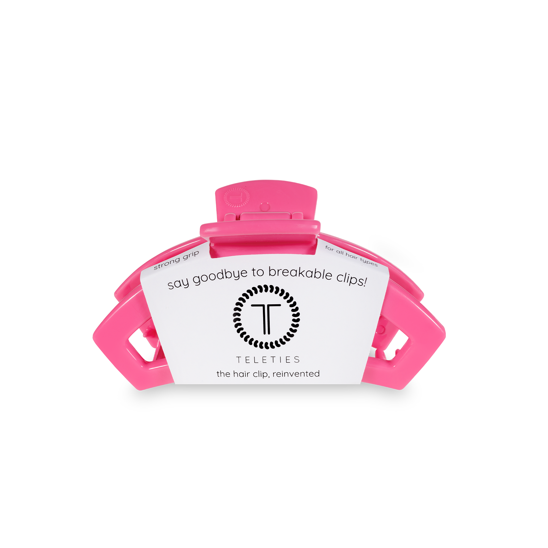 Open Hair Clip | Tiny | Paradise Pink