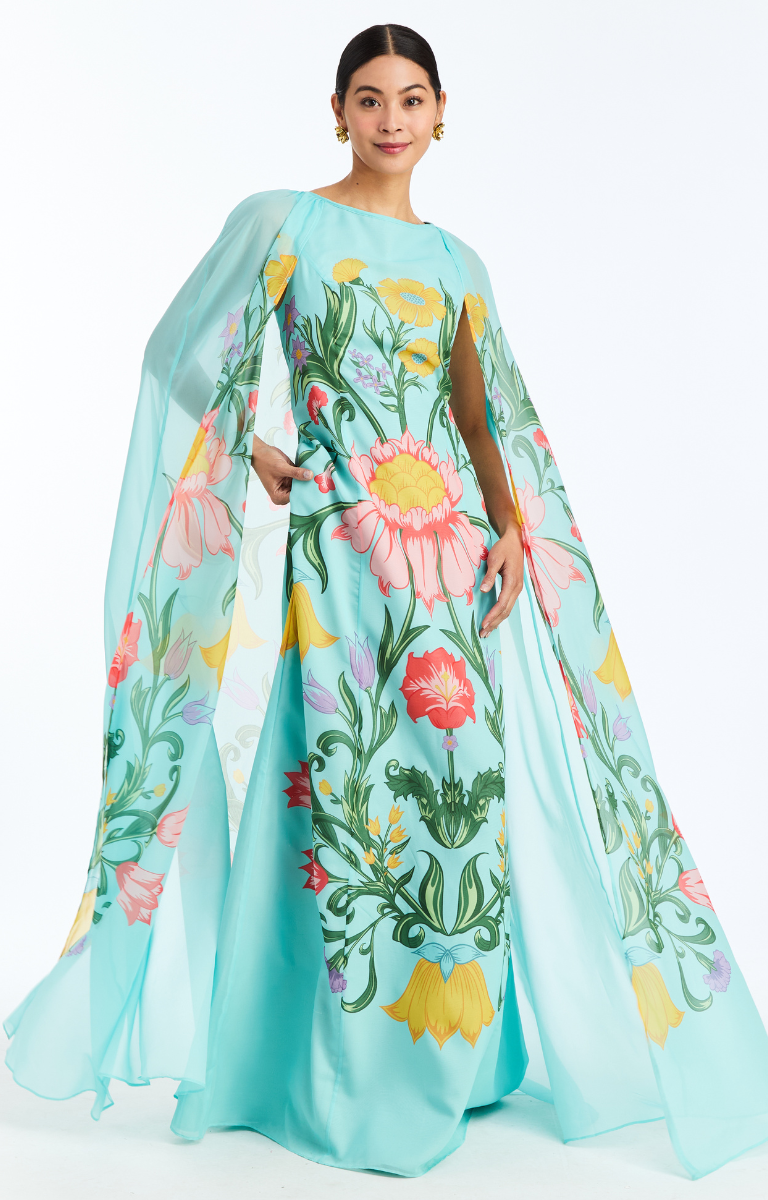 CARTAGENA CONVERTIBLE CAPE GOWN - 50PC04564SJ