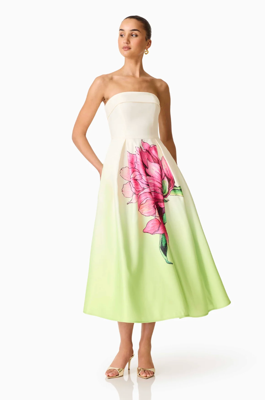 Elisia Strapless Gown
