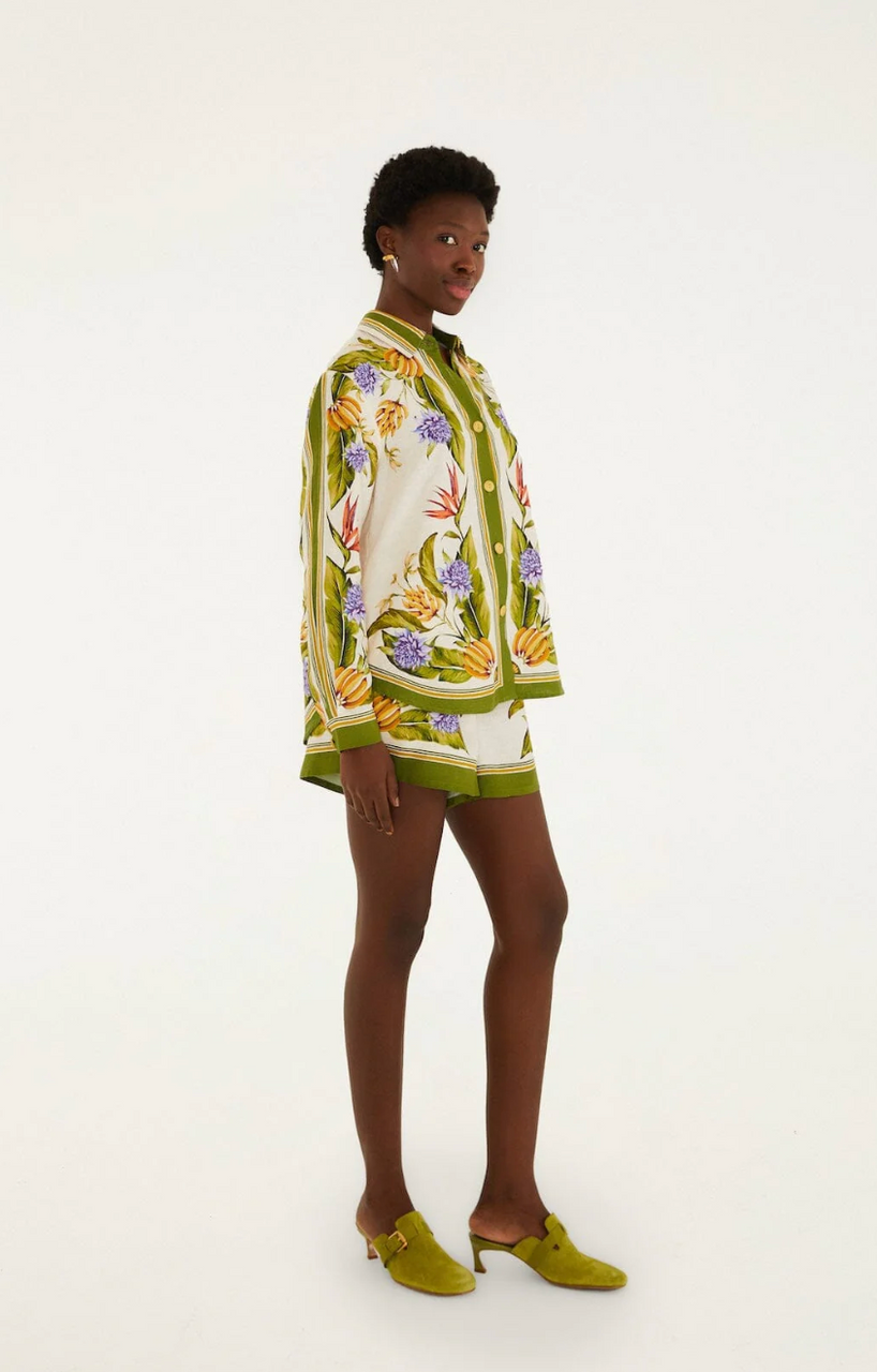 Tropical Scarf Sand Shorts