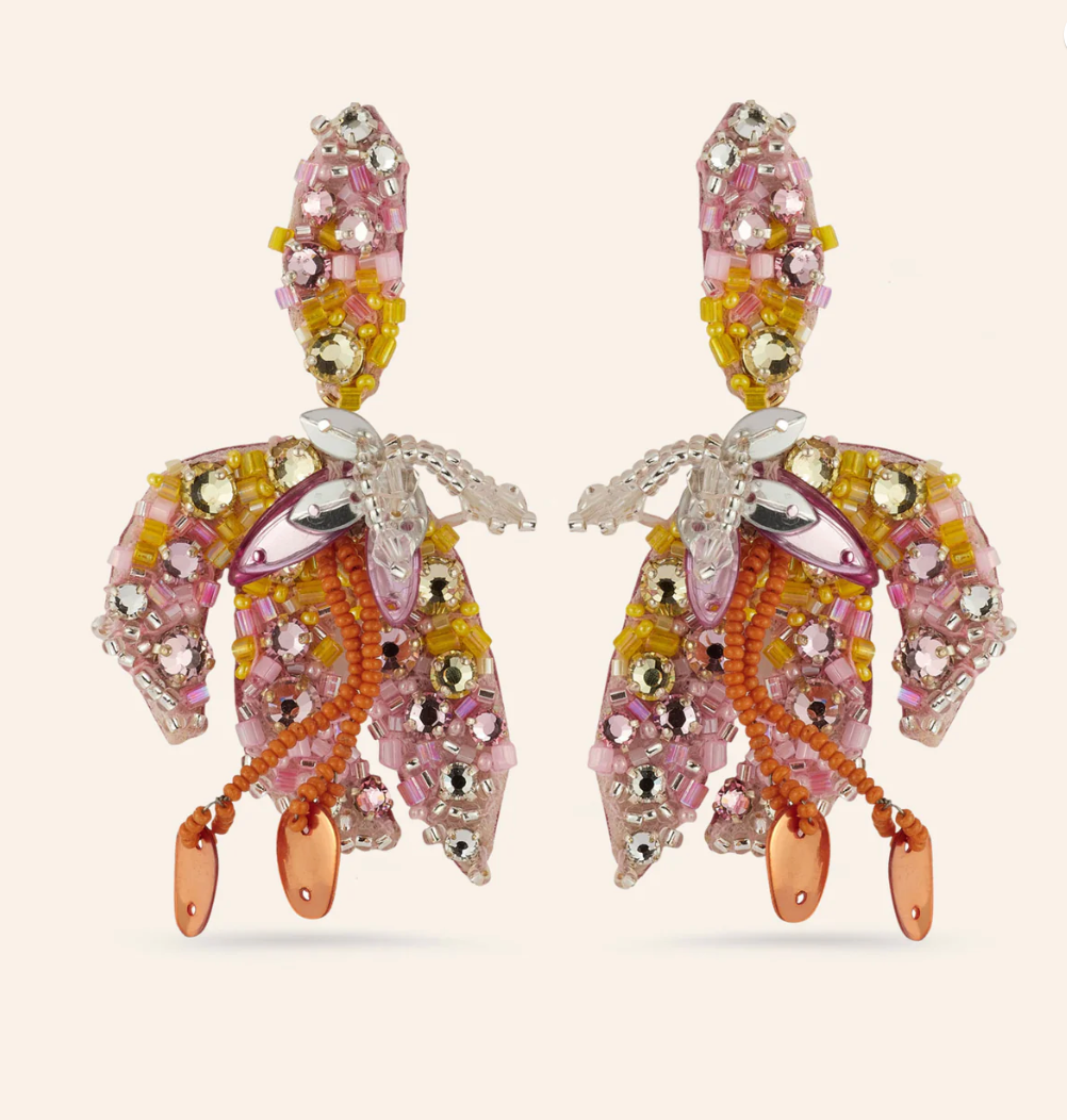 Paz Earrings in Pink