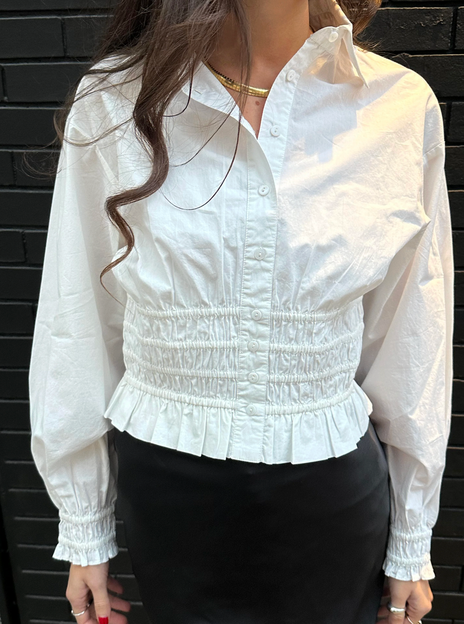 Rolo Top in White