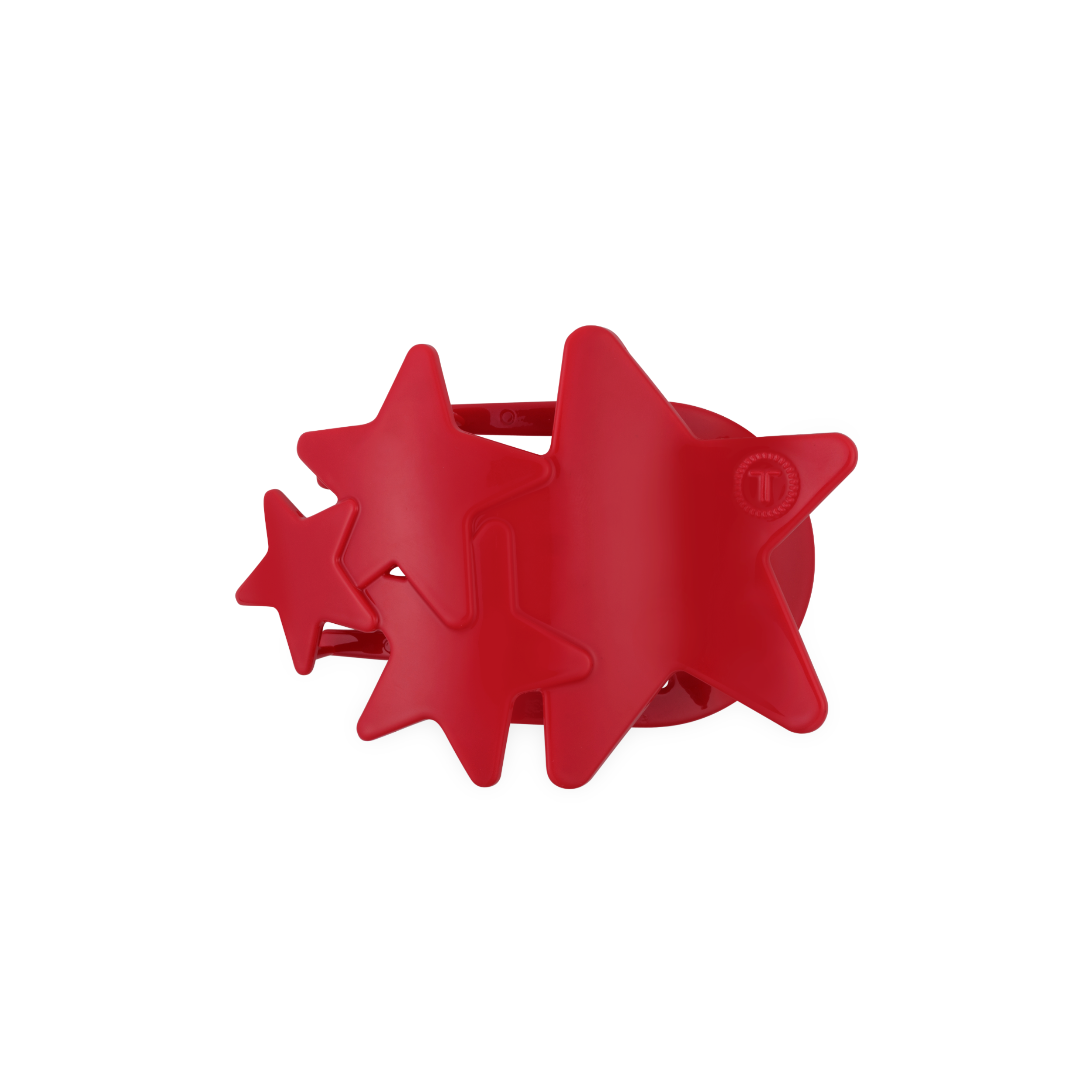 Flat Hair Clip | Medium | Red Shooting Star
