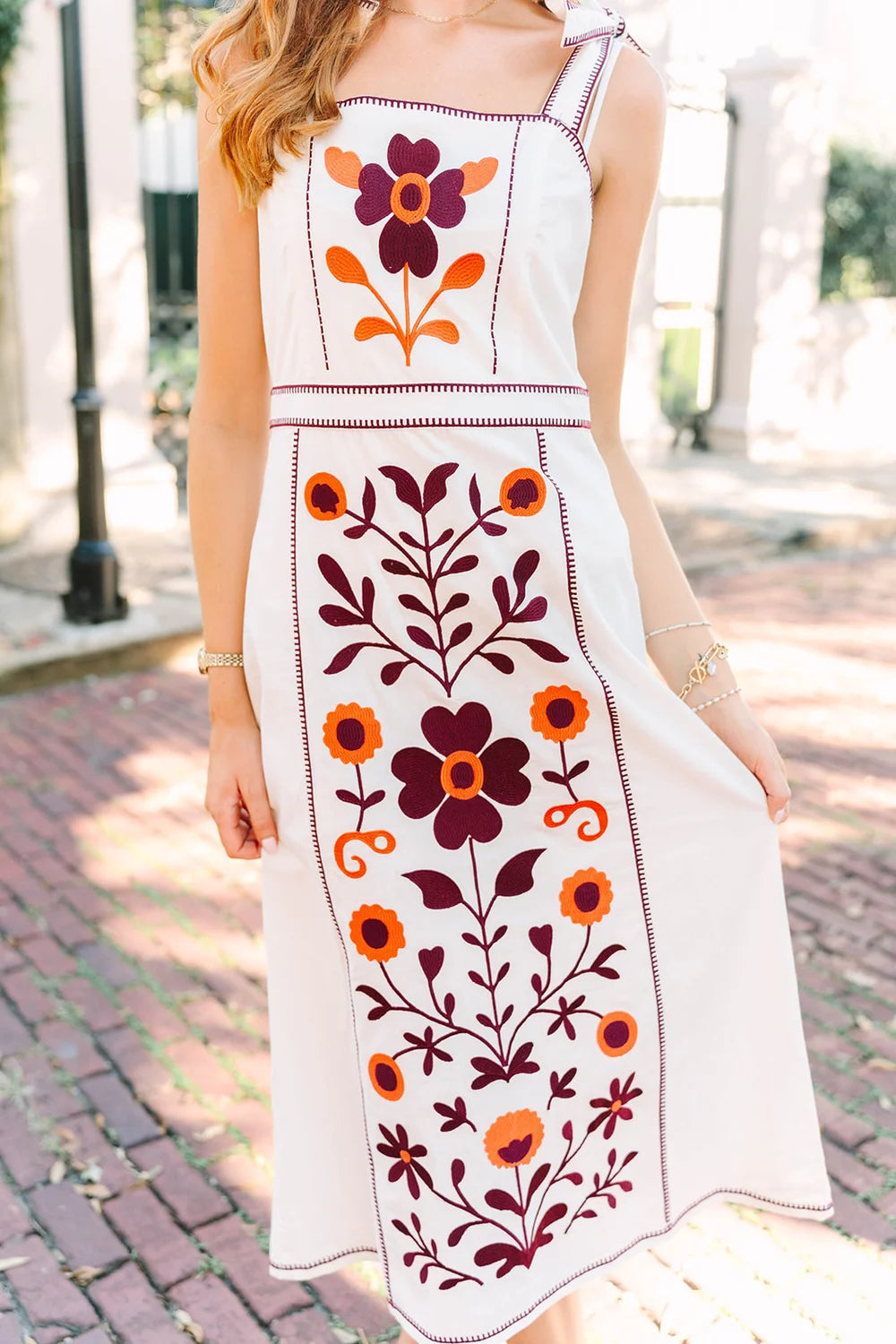 Aubrey Dress in Rosewood
