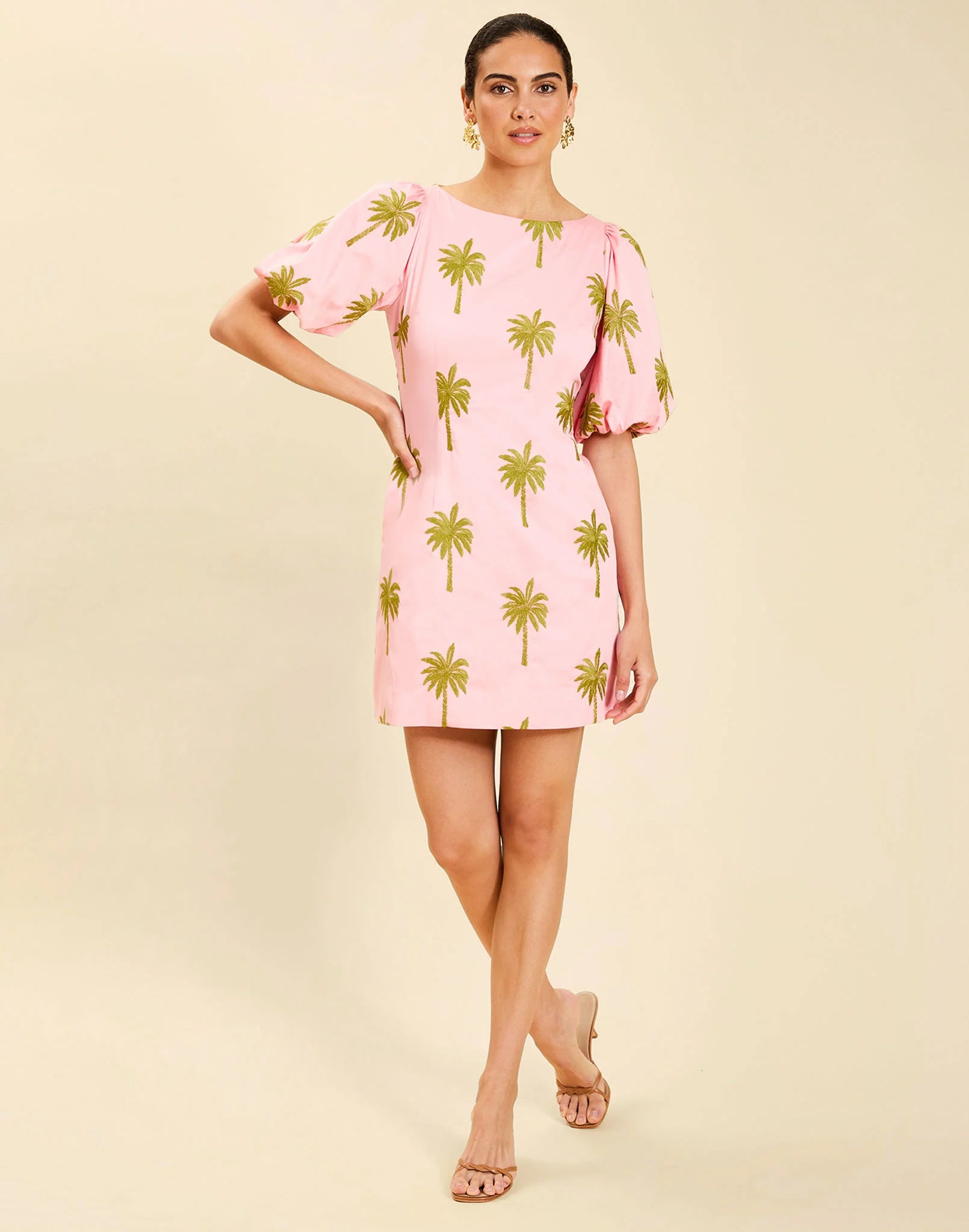 Donovan Mini Dress in English Rose