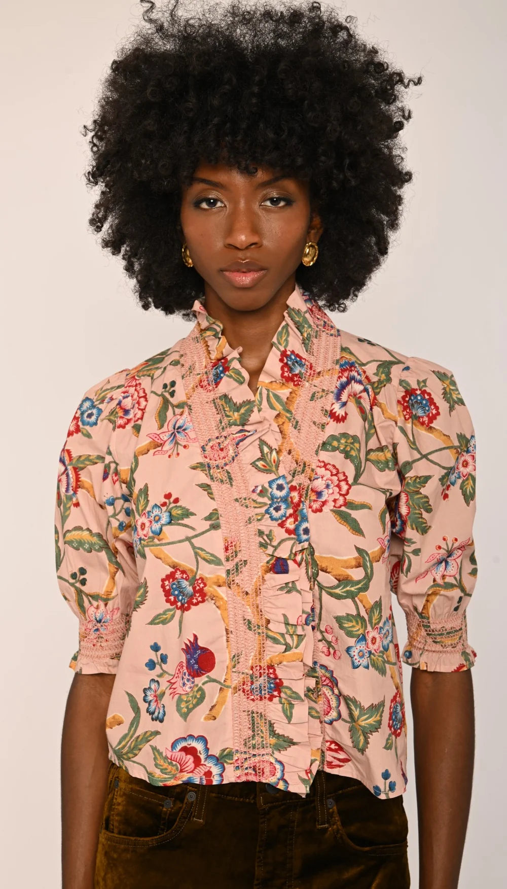 Zuri Top in Jessa Floral Print