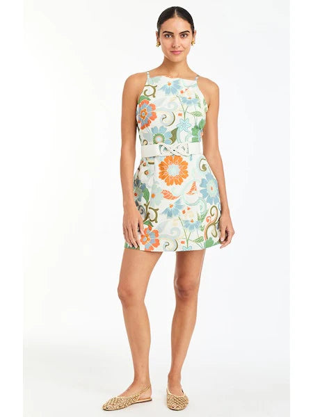 Havana Mini Dress in Groovy Florals