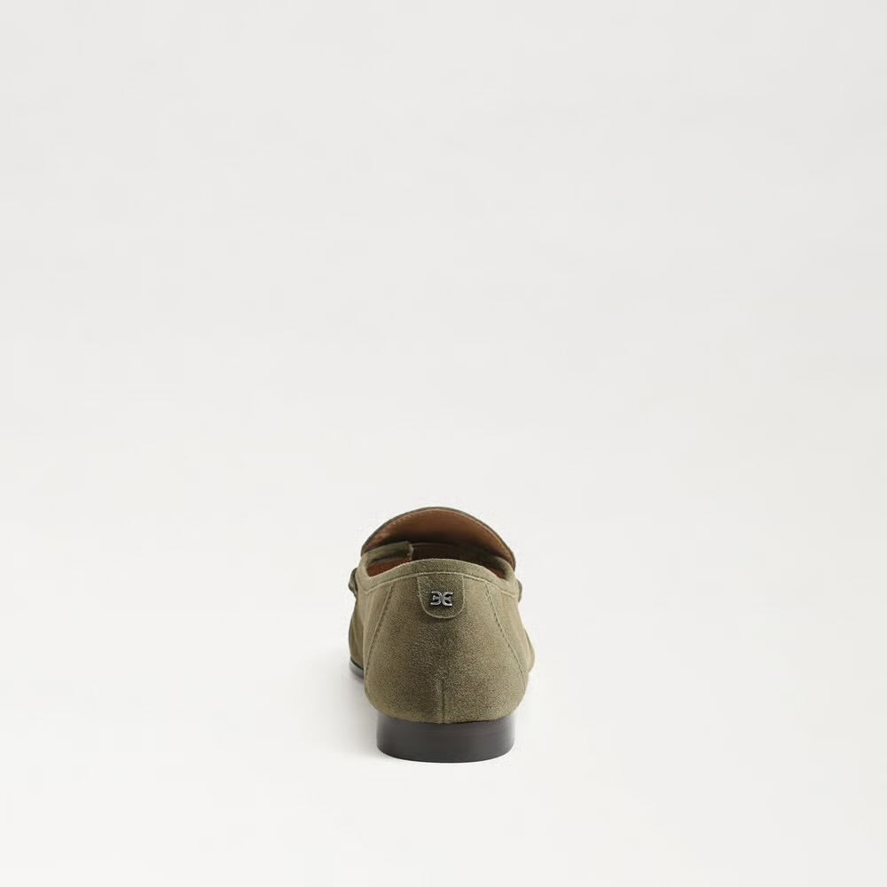 Lana Tassel Loafer in Olive Branch Suede