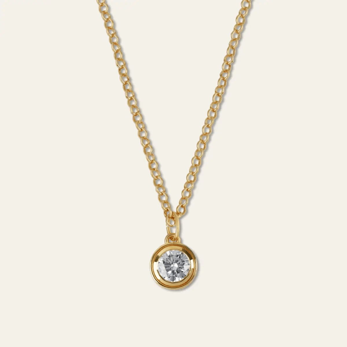 Bezel Necklace