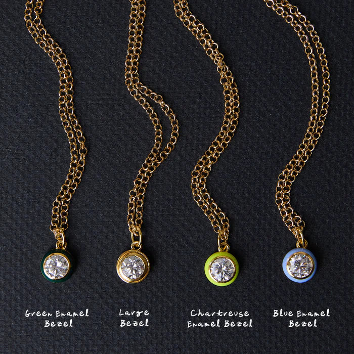 Bezel Necklace