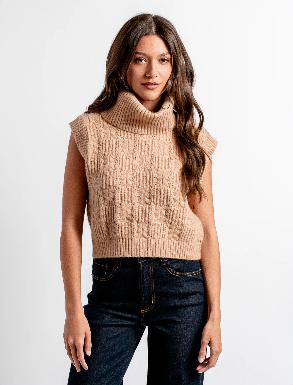 Marlene Top in Camel