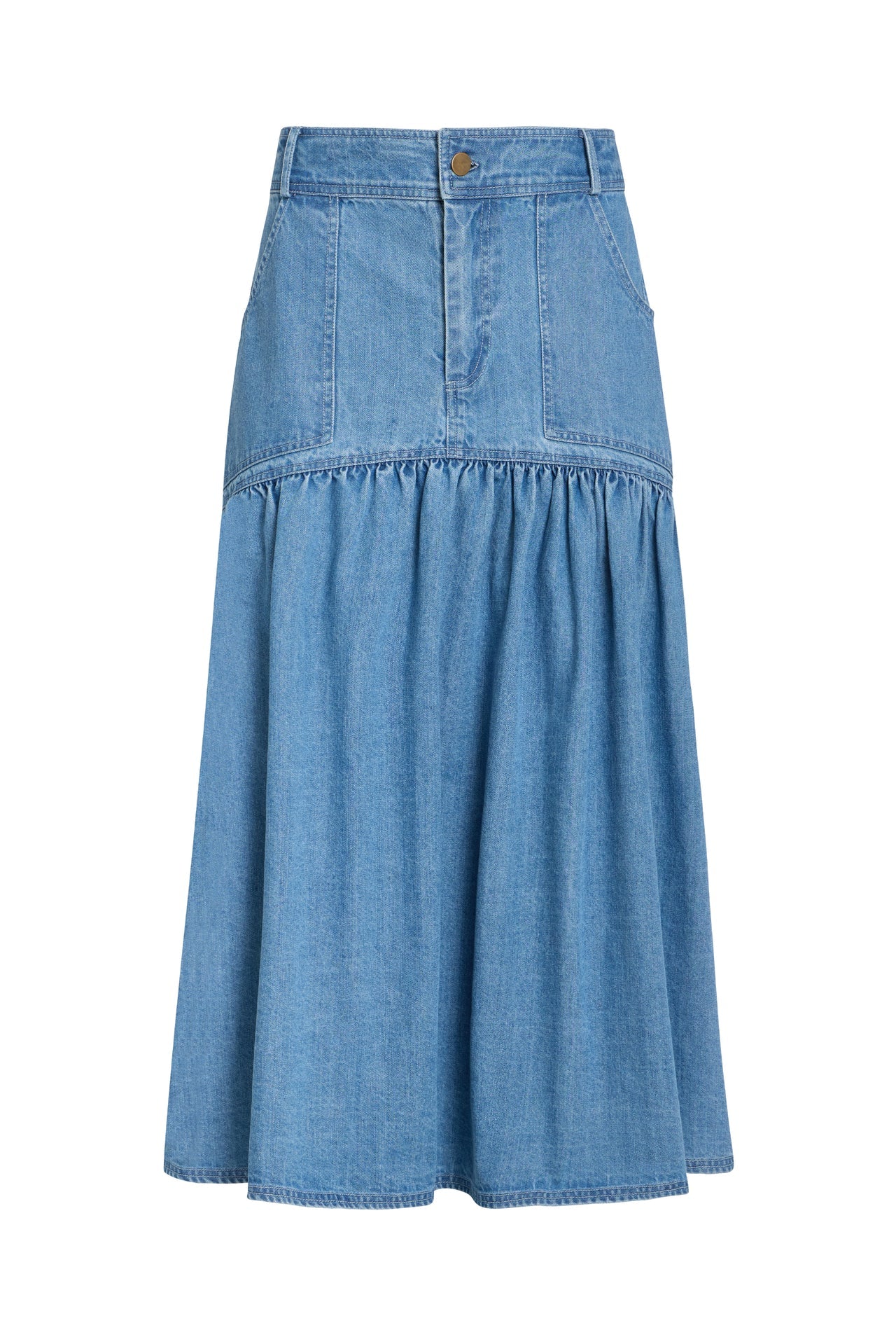 Sophie Skirt in Lightwash