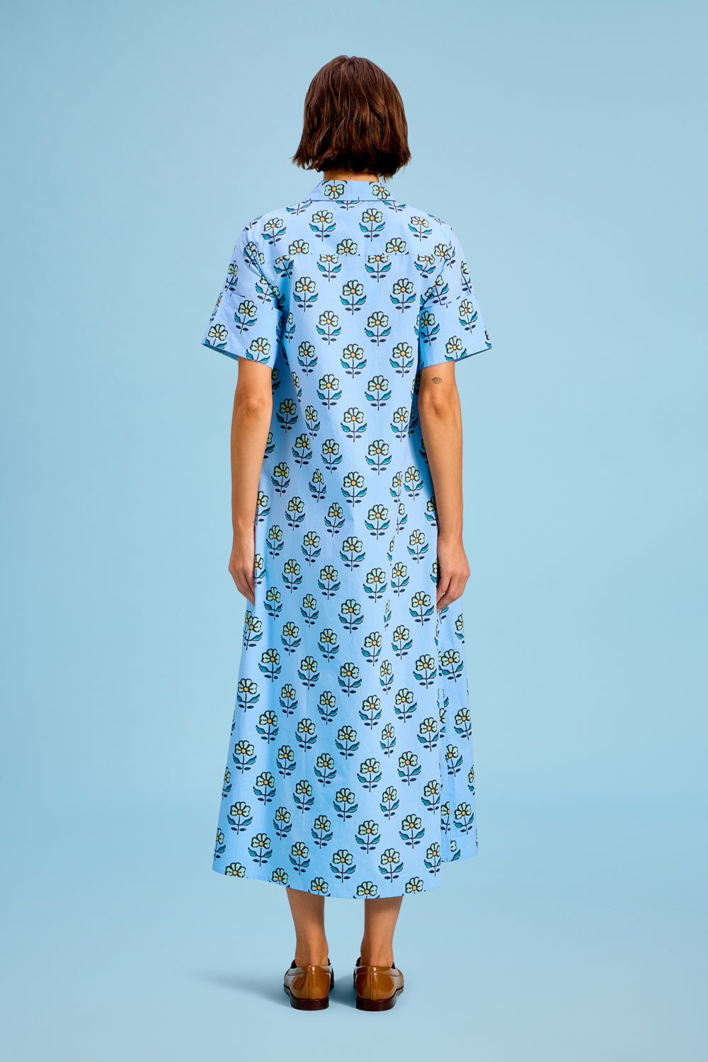 Gibbons Dress, Orchid Sprigs