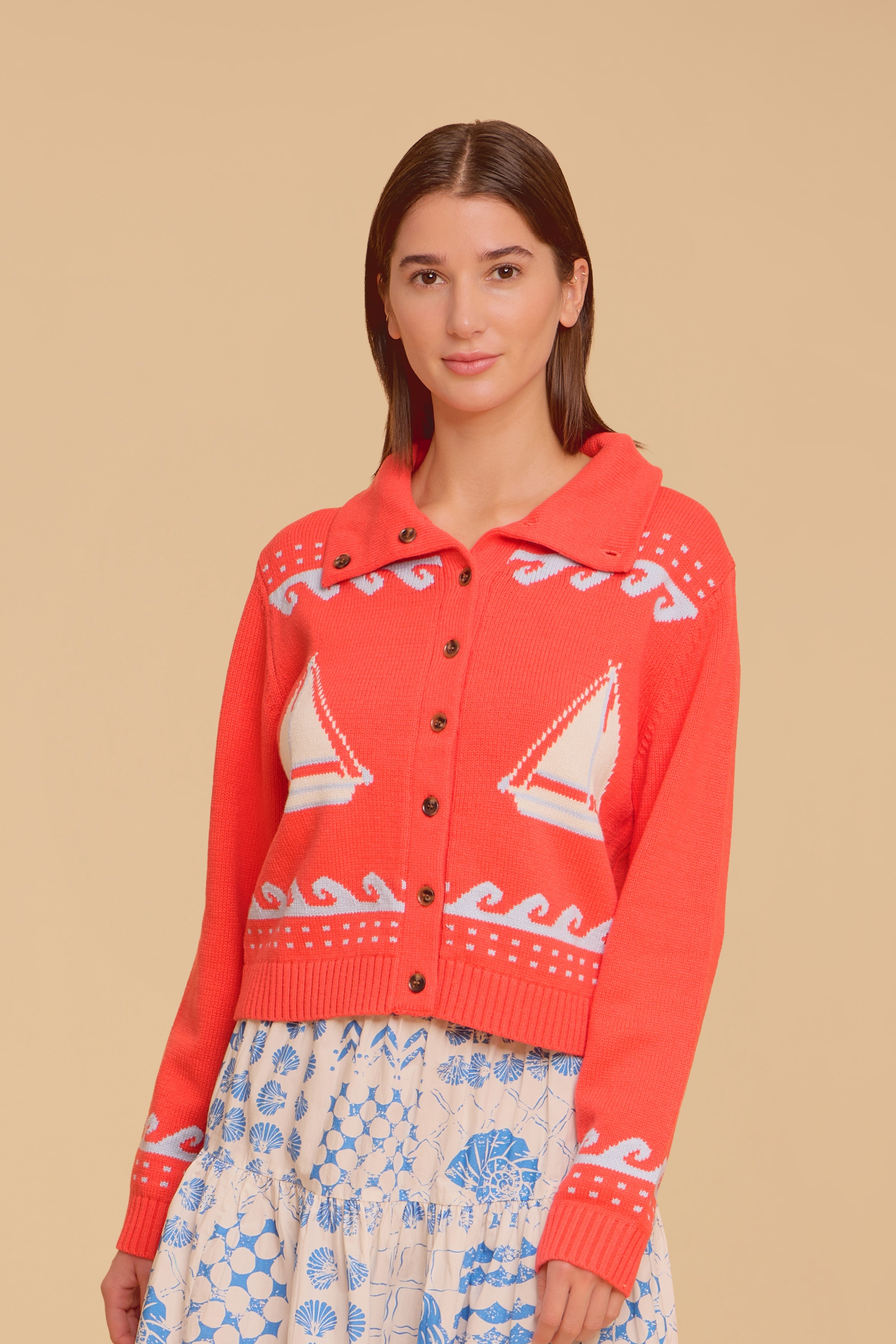 Sailor Cardigan, Summer Knit