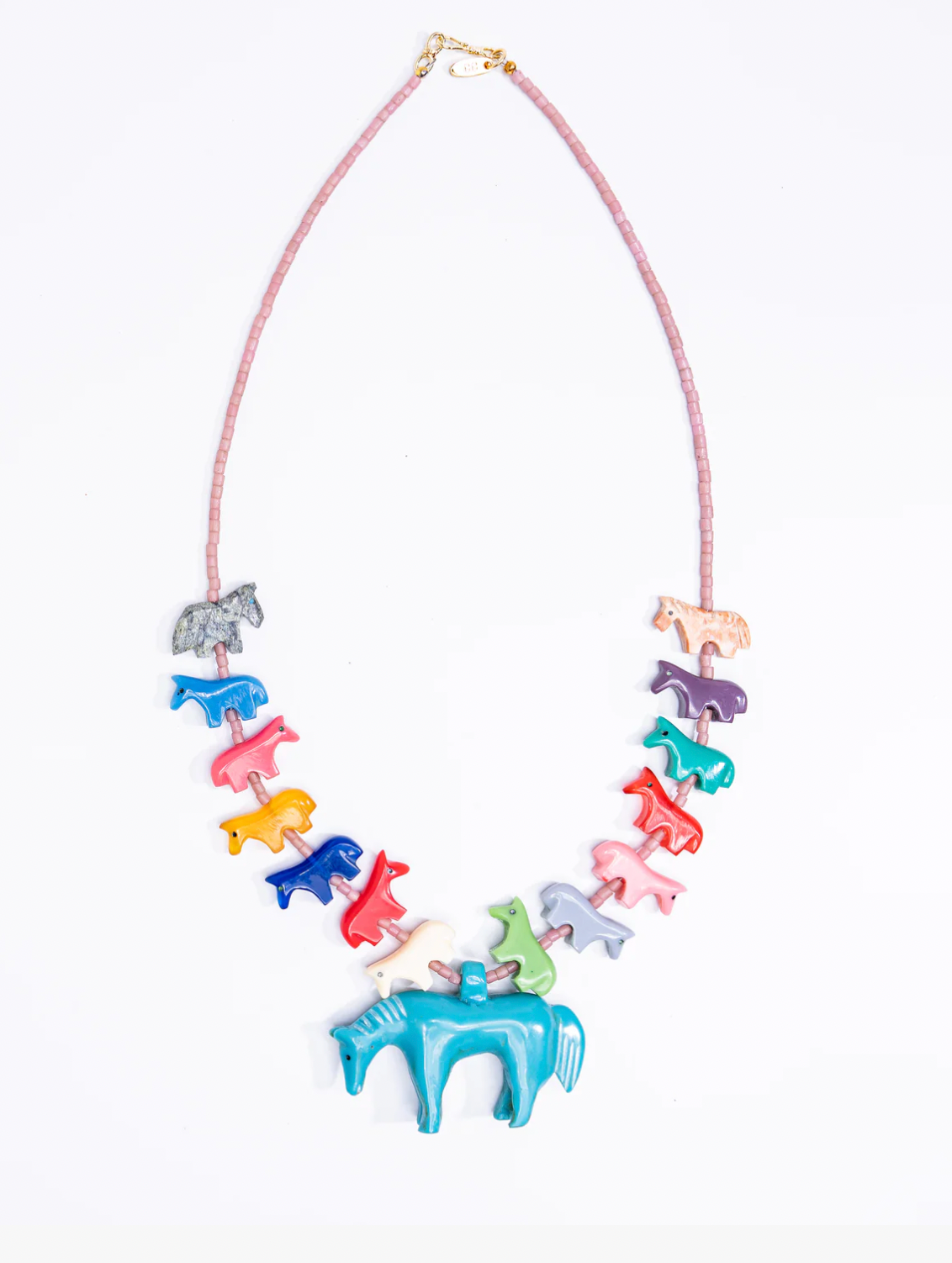 Fetish Horse Necklace