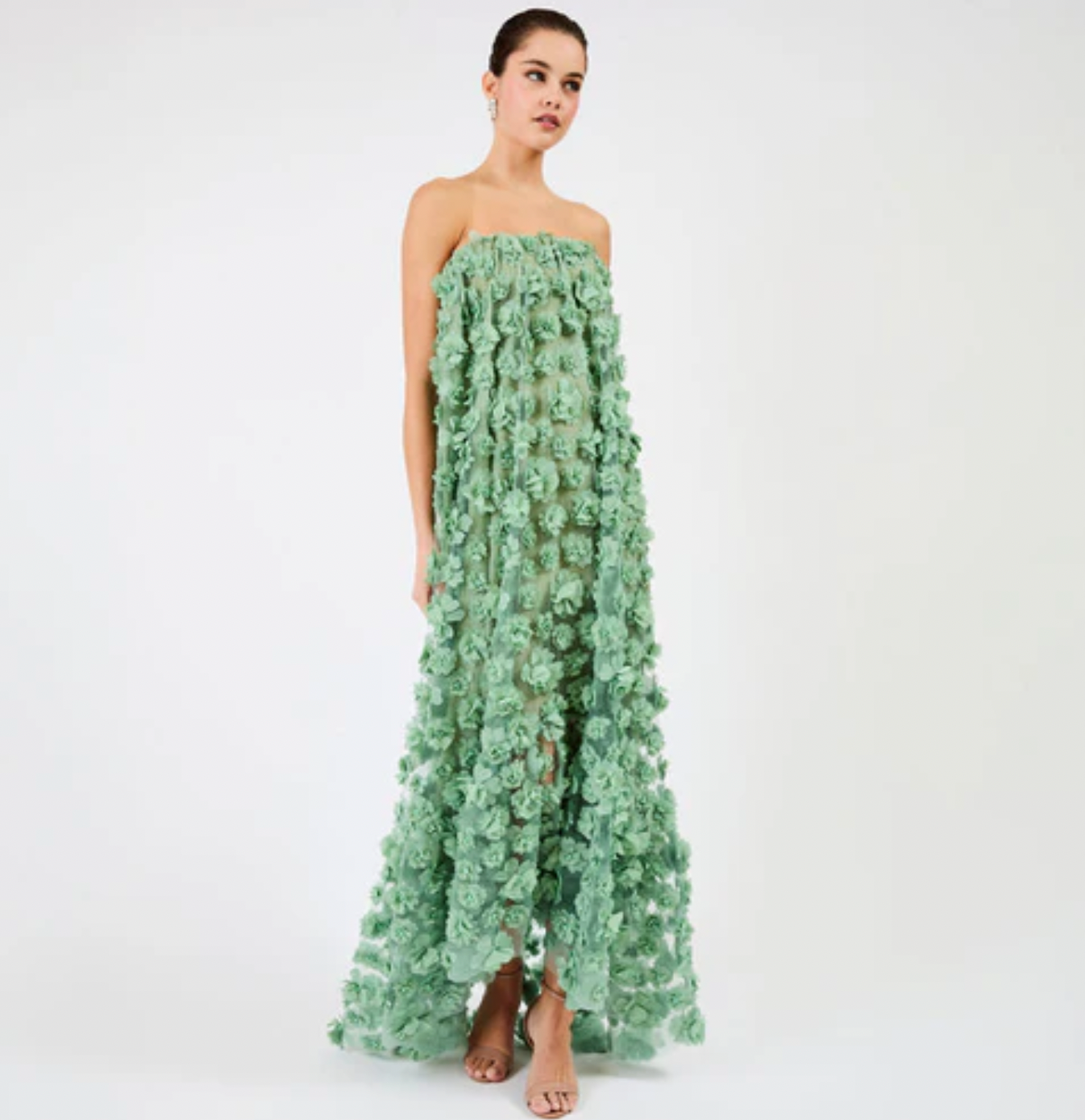 Athena Dress in Sage