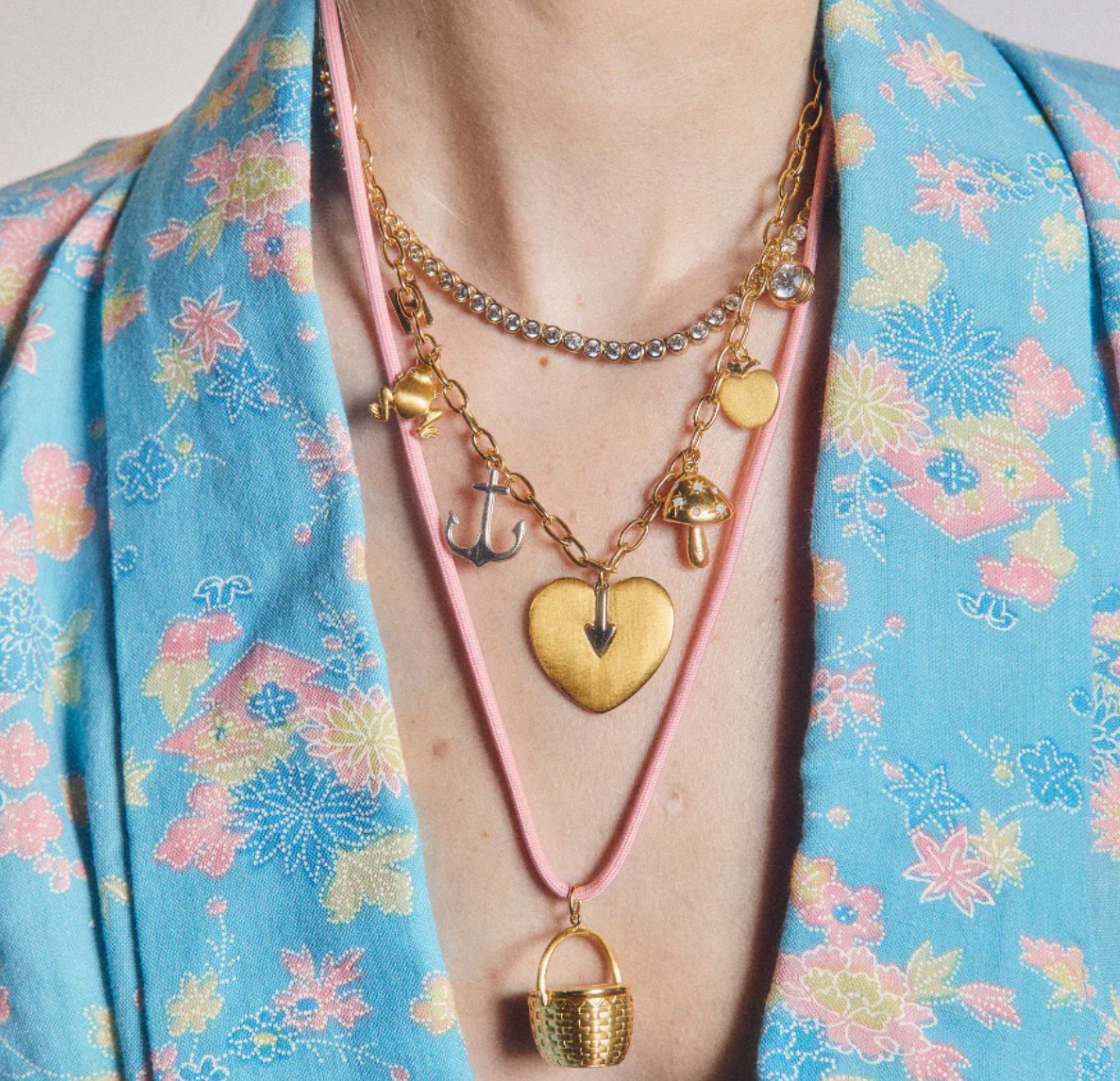 Sherbet Pink HART Necklace Cord
