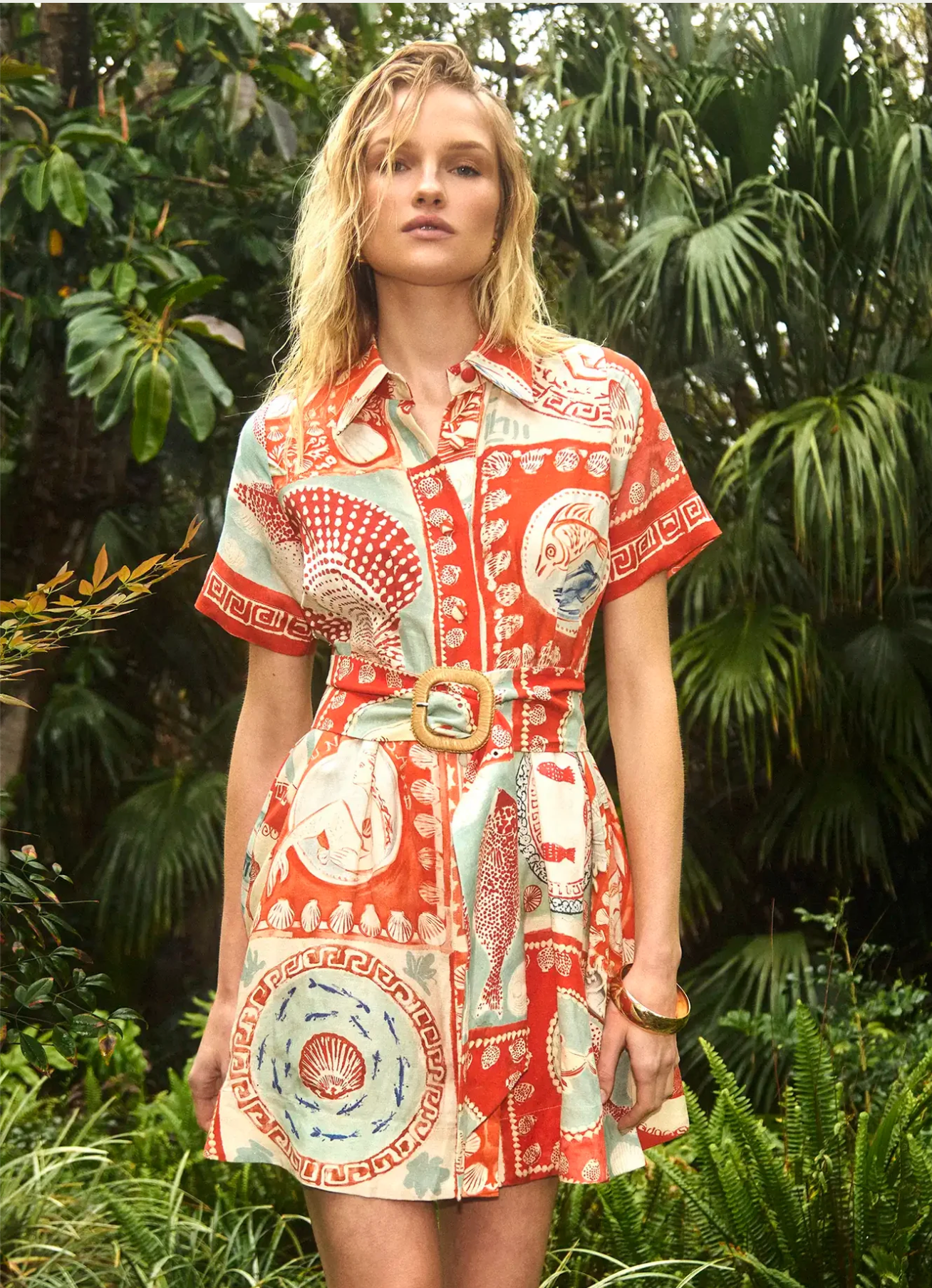 Liza Dress Lost at Sea