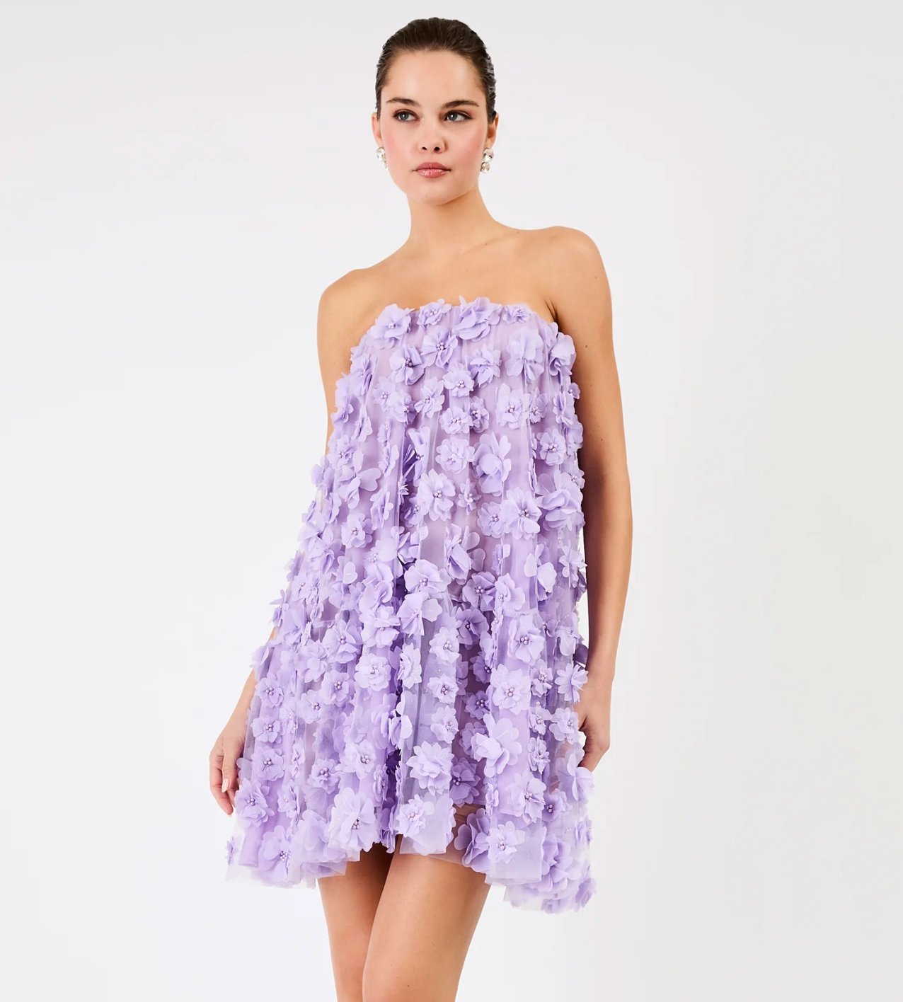 Bianca Dress in Lavender