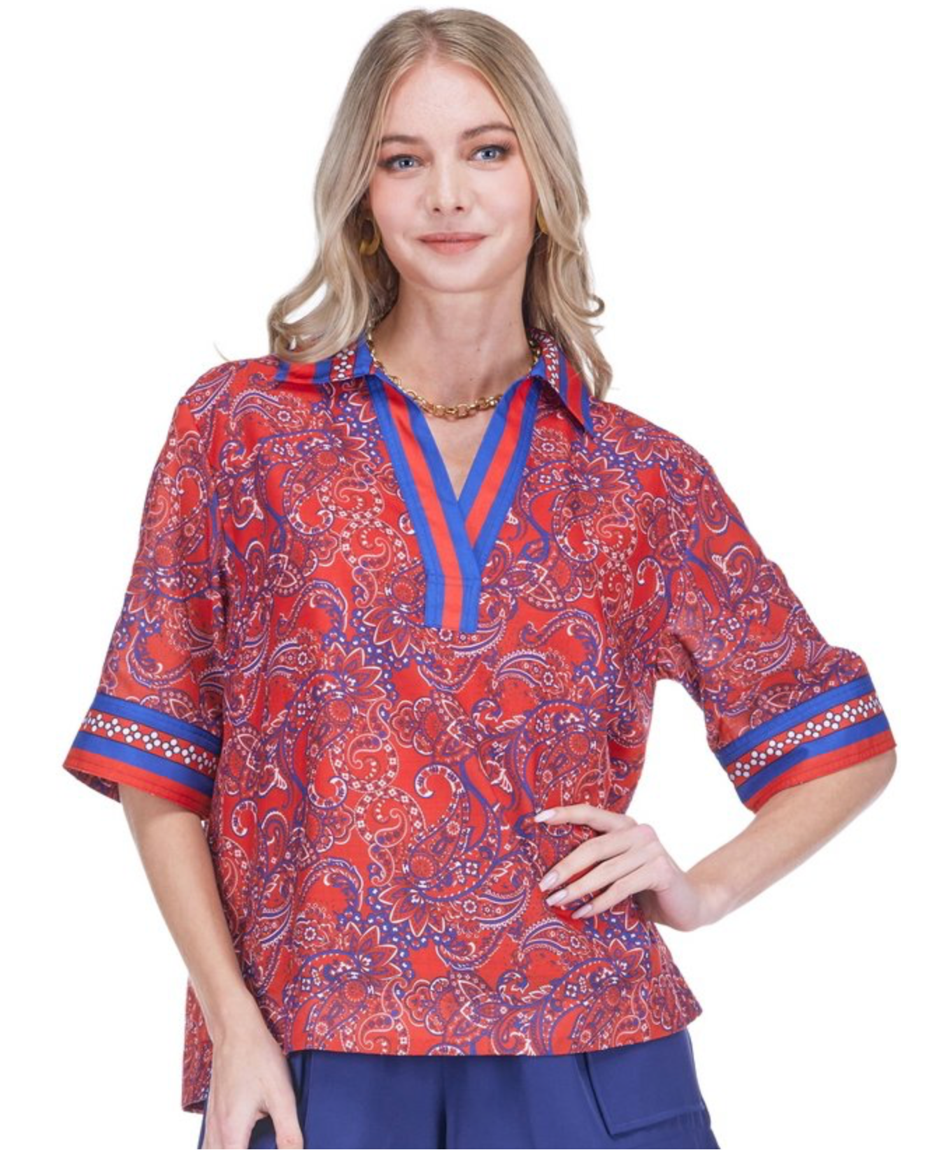 Collar Overshirt Liberty Paisley