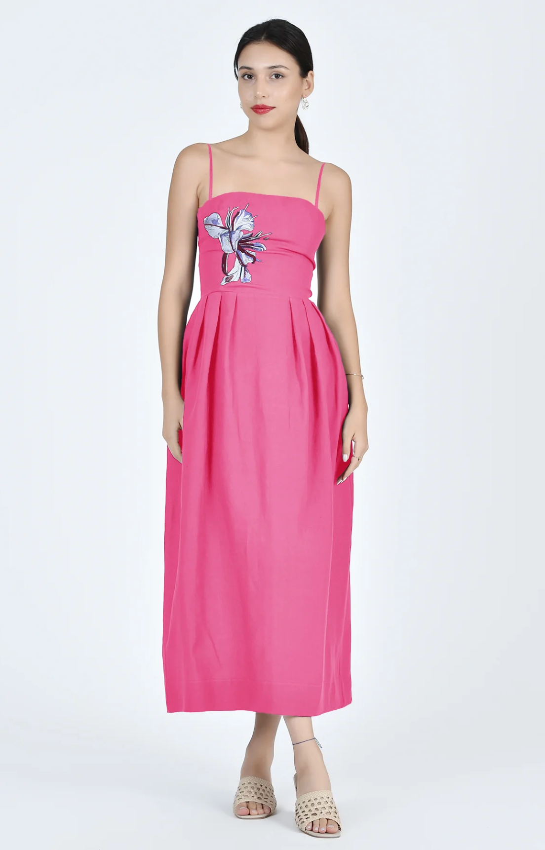 Verve Dress Fuchsia