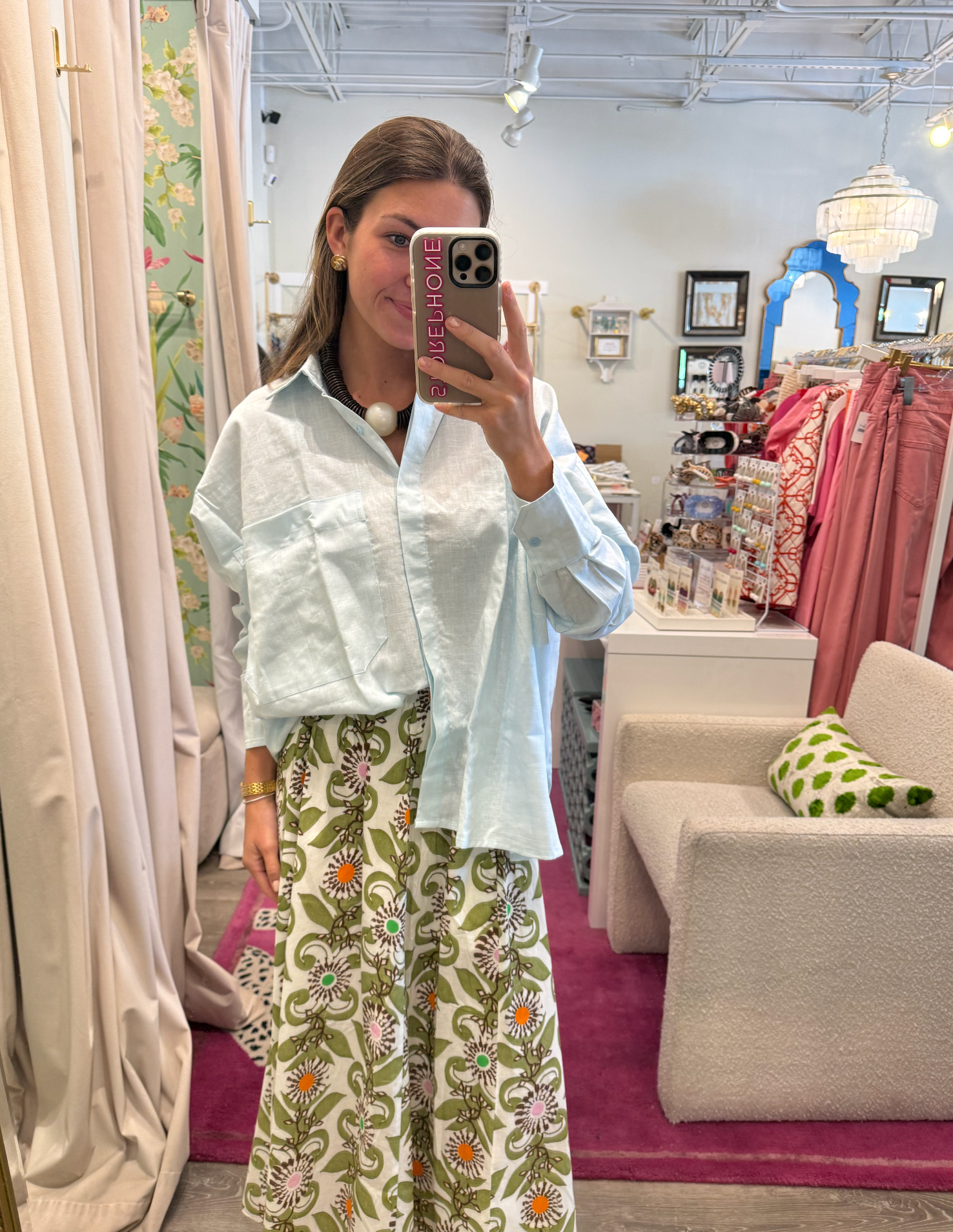 Cate Shirt - One Size - Linen