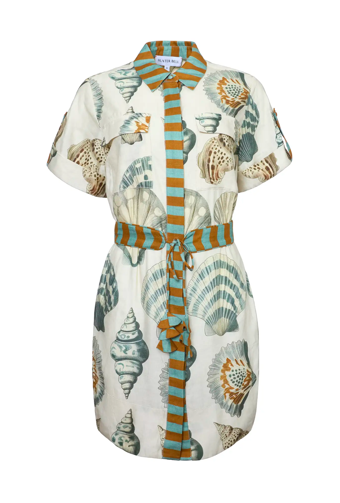 Nicole Dress in Somers Shell Cream