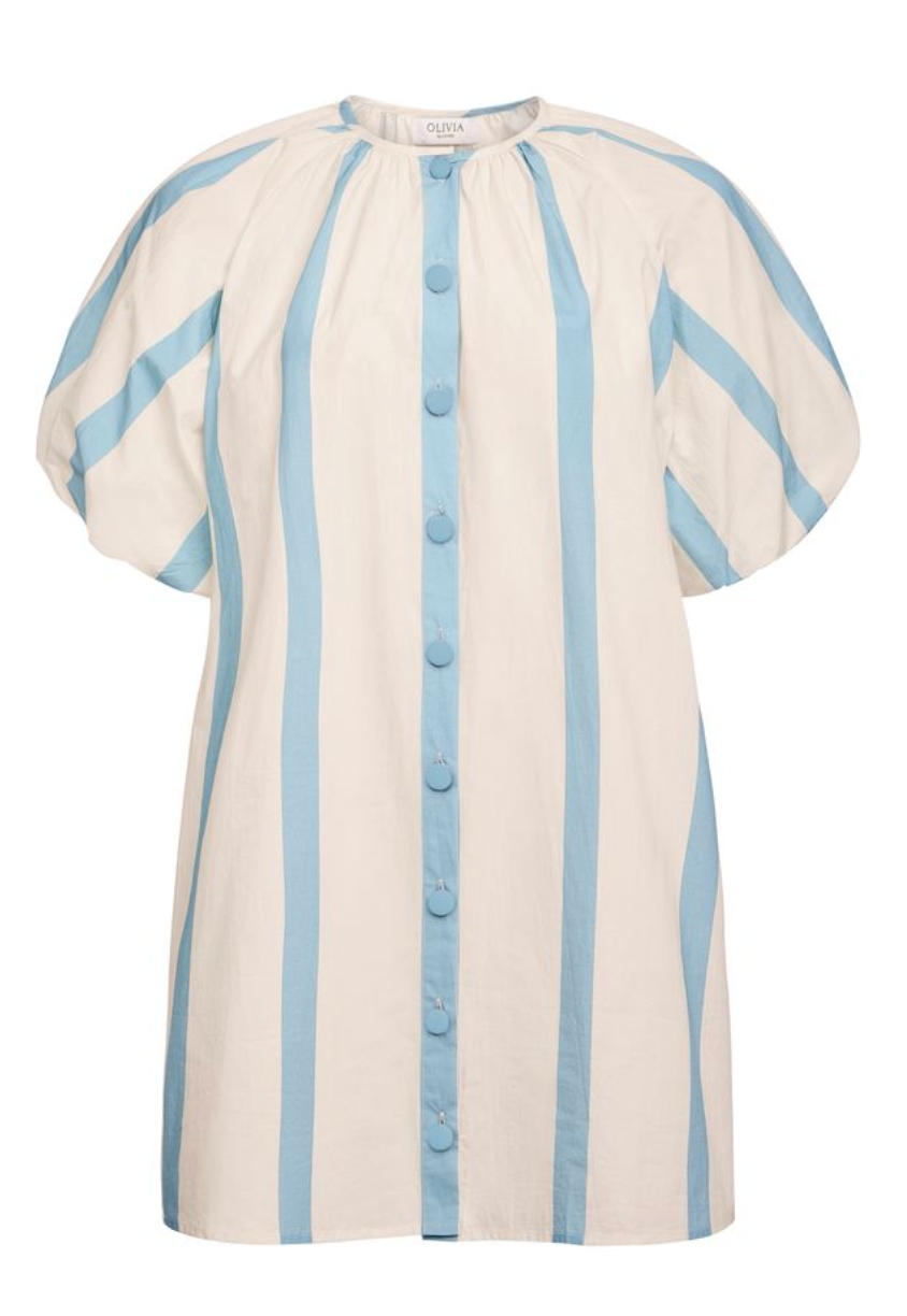 Frannie Dress, Buoy Stripes