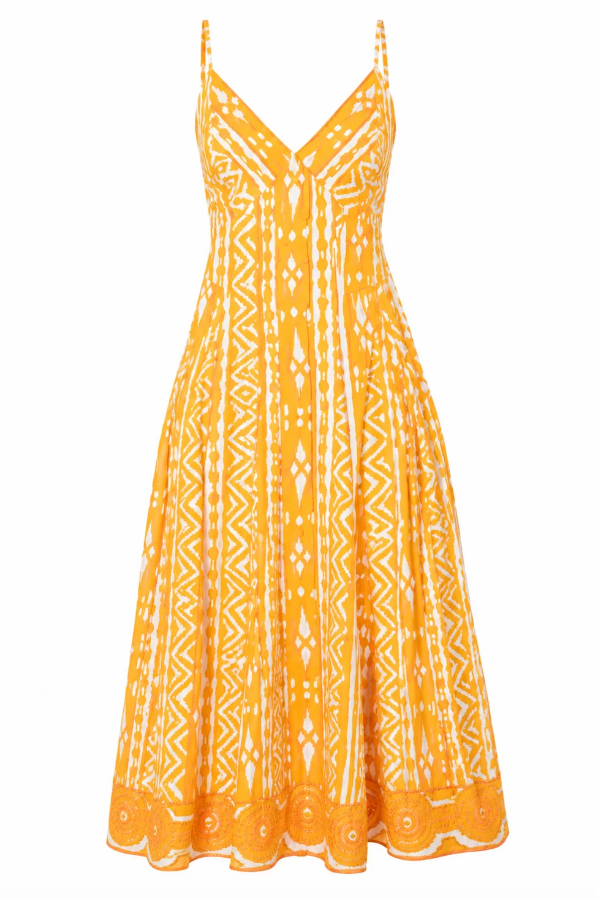 Fiorella Maxi Dress in Bowen Deco Print
