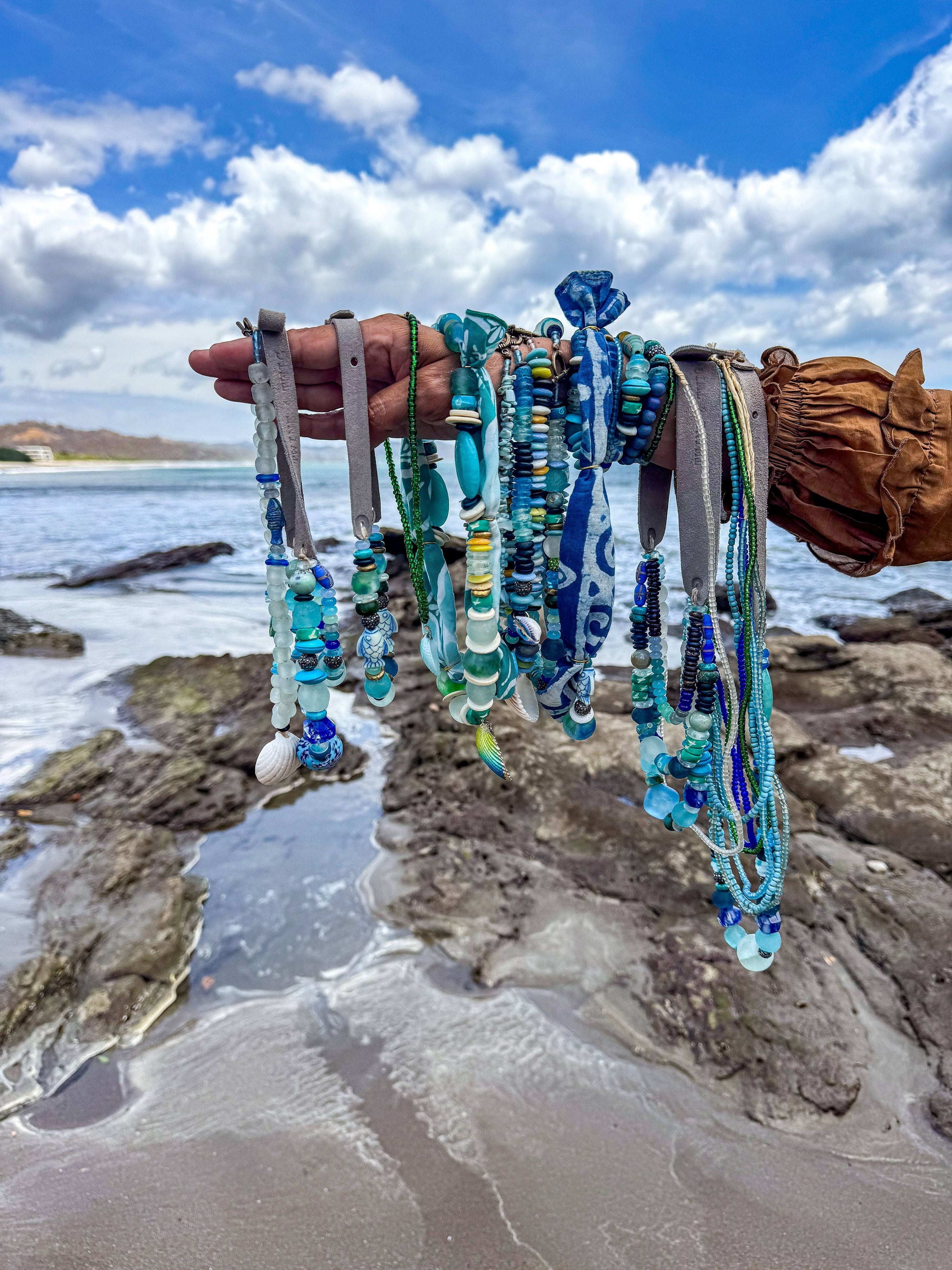 Tribal Classic Necklace | Aqua Azul