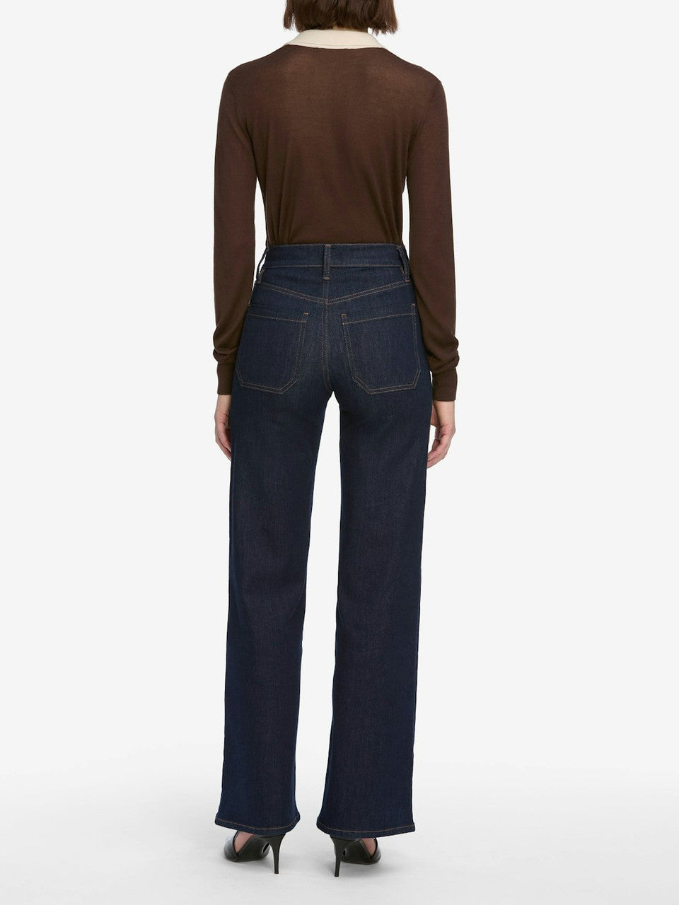 Le Slim Palazzo Modernist Pocket in Rinse