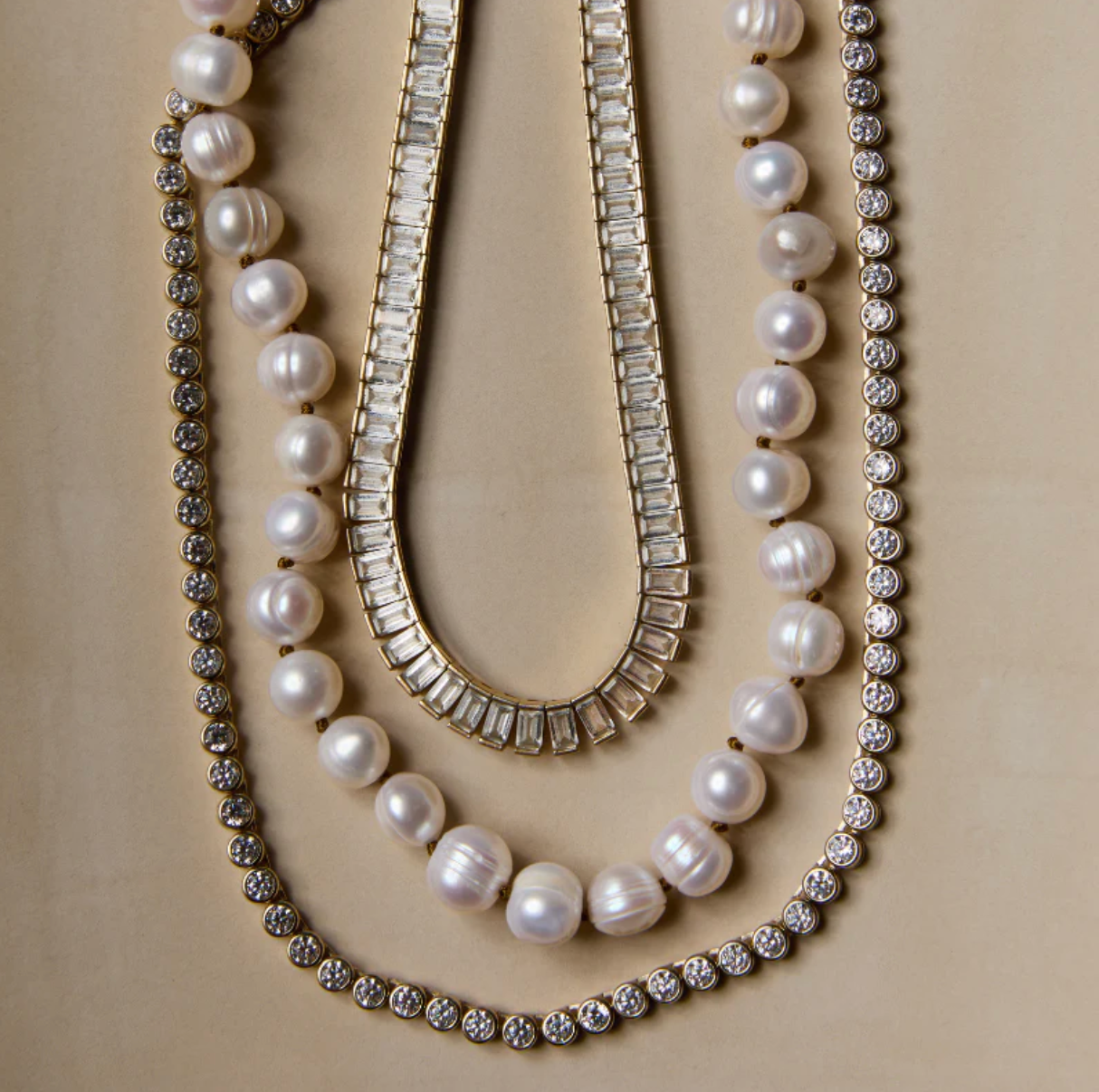 Baguette Tennis Necklace