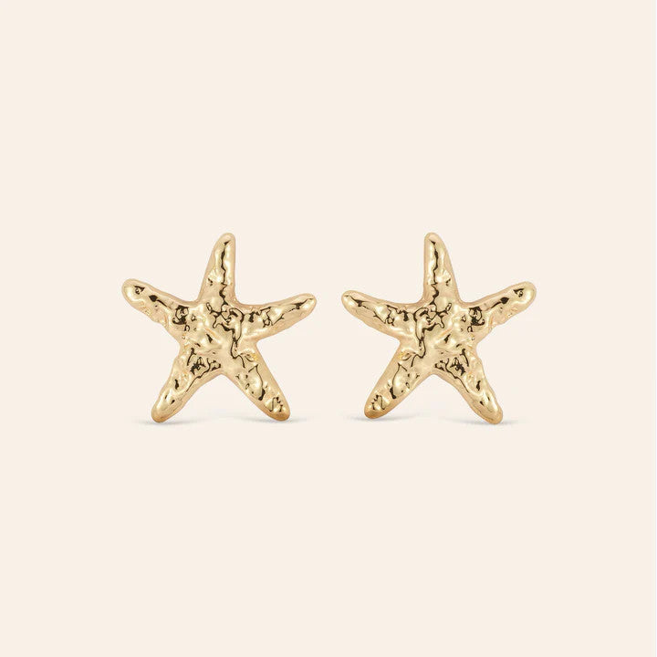 Estrella Studs in Gold