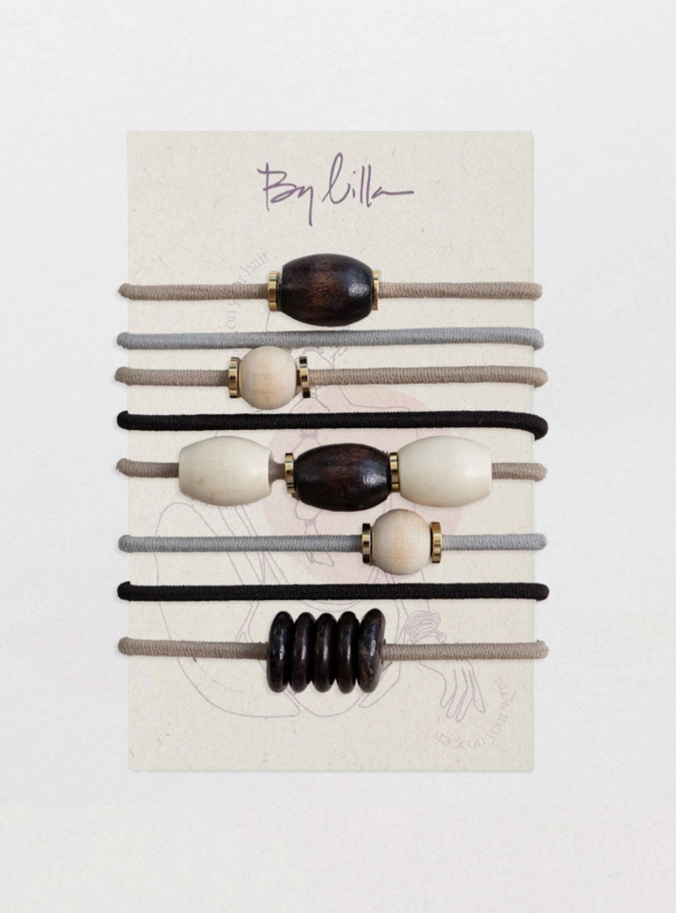 Costa Bracelets / Hair Ties / 8 Pack / Spring / Summer