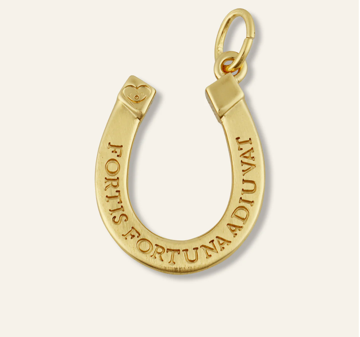 Fortuna Horseshoe Cord Necklace